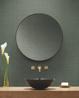 Magnitude Dark Green by Warner Chevron Wallpaper – Brewster Home Fashions 4178-4442