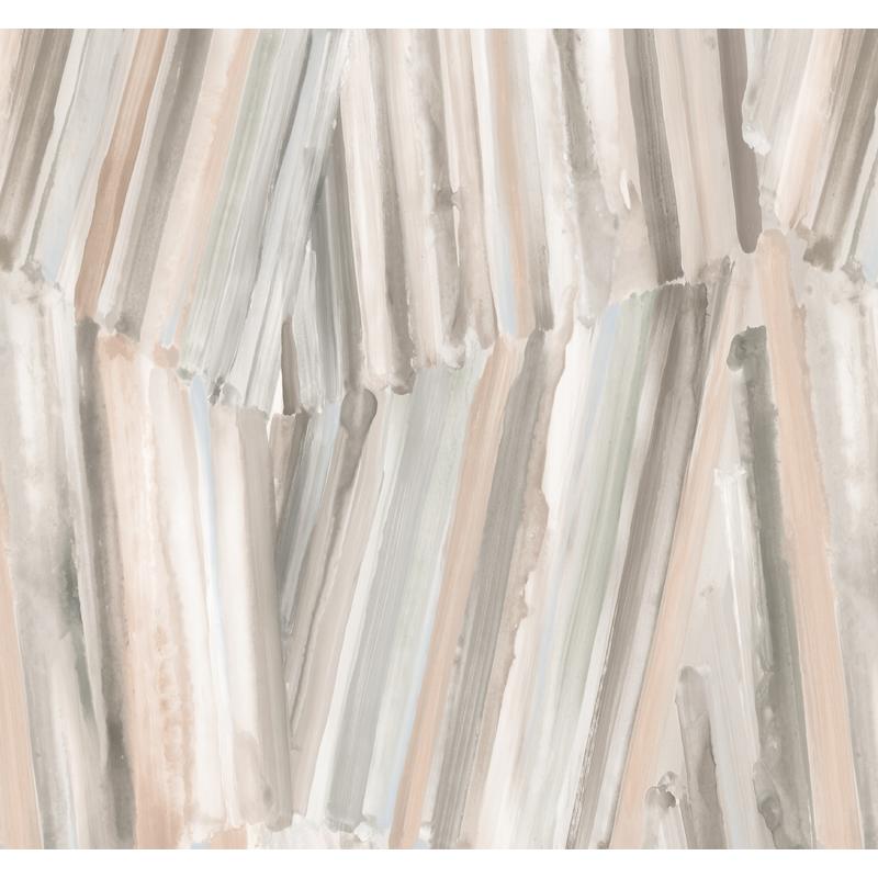 Masterwork Champagne Brushstrokes Wallpaper – 4178-4453
