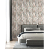 Masterwork Champagne by Warner Brushstrokes Wallpaper – Brewster Home Fashions 4178-4453