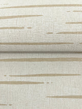 Longitude Ash by Warner Striated Commercial Wallpaper – Brewster 4178-4456
