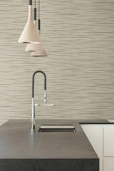 Longitude Neutral by Warner Striated Wallpaper – Brewster Home Fashions 4178-4457
