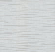 Longitude Sterling Striated Wallpaper sample showing silver-grey linear motif
