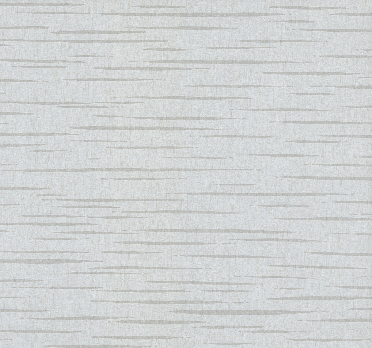 Longitude Sterling Striated Wallpaper sample showing silver-grey linear motif