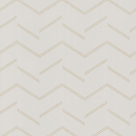 Aviator Gold Abstract Chevron Wallpaper 4178-4438