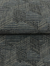 Naila Denim by Warner Geo Weave Wallpaper – Brewster Home Fashions 4181-4758