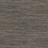 Winn Charcoal Faux Grasscloth Wallpaper by Warner