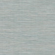 Winn Aqua Faux Grasscloth Wallpaper by Warner – SKU 4183-4809