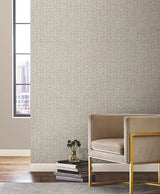 Kelce Gold by Warner Geometric Faux Grasscloth Wallpaper – Brewster Home Fashions 4183-4823
