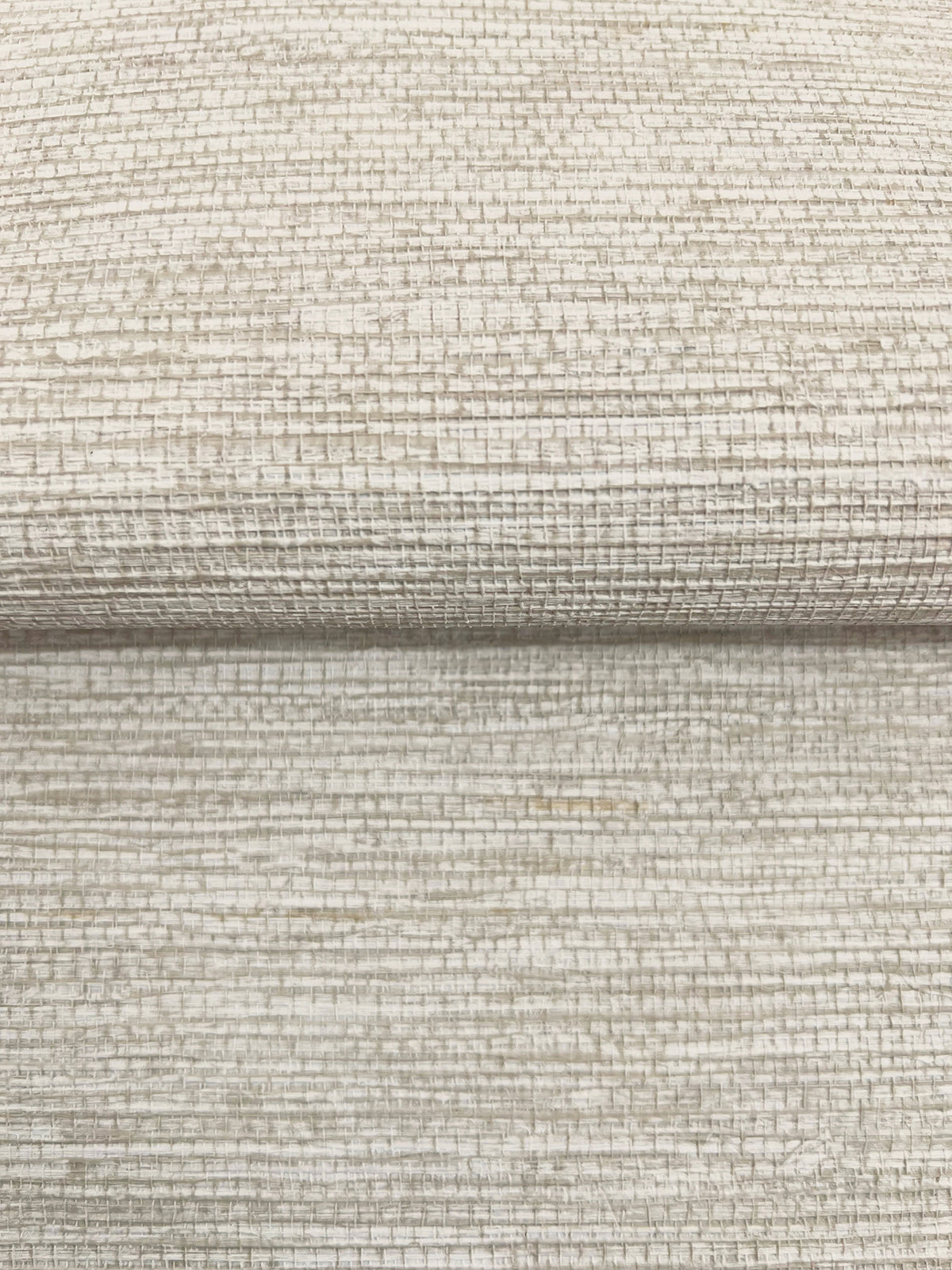 Mae Beige by Warner Faux Grasscloth Wallpaper - Brewster Home Fashions 4183-4834-Sample