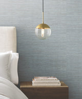 Nira Light Blue by Warner Fabric Weave Commercial Wallpaper – Brewster Home Fashions 4183-4837