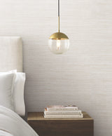 Nira Cream by Warner Fabric Weave Wallpaper – Brewster 4183-4843