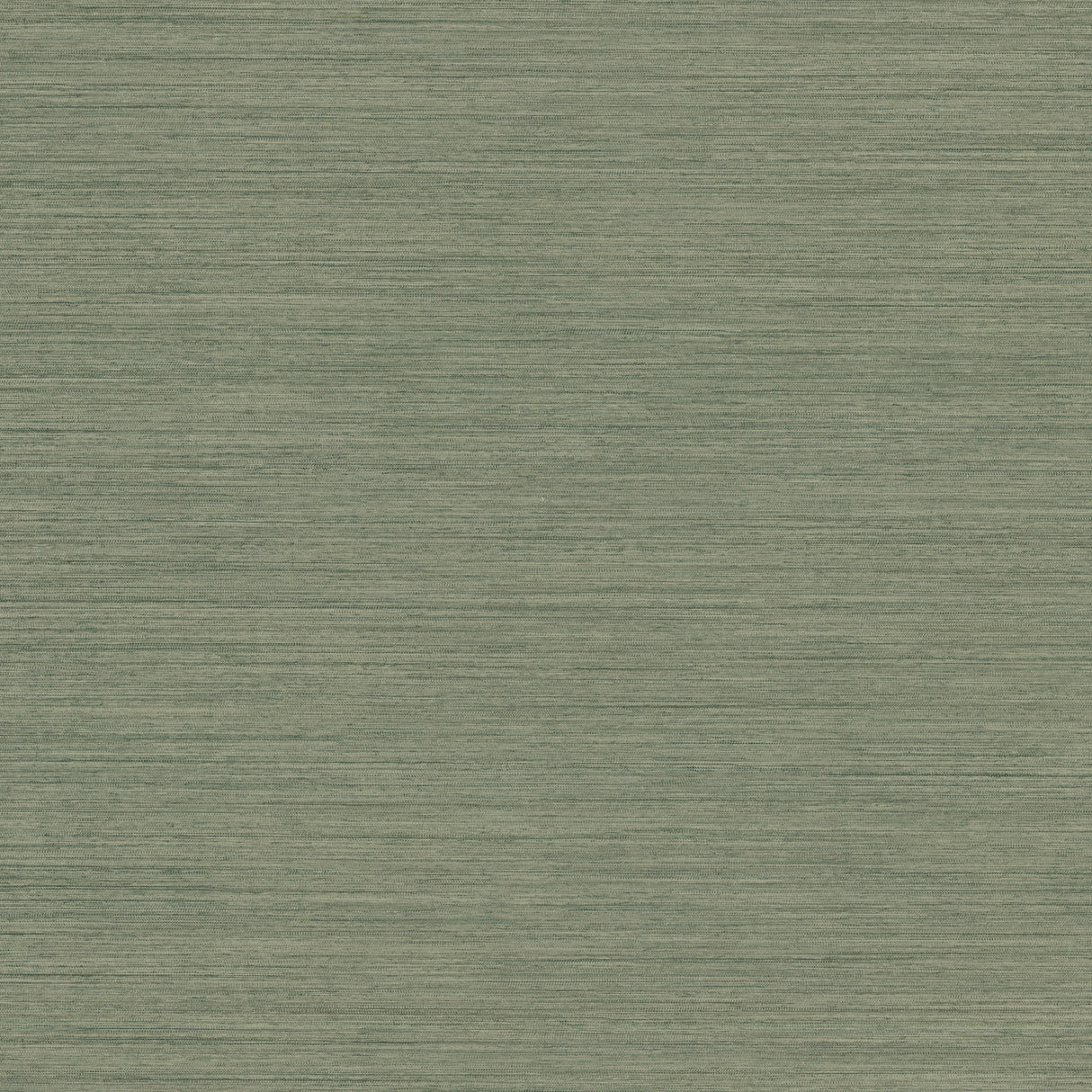 Nira Green Fabric Weave Wallpaper by Warner, textured fabric-look vinyl