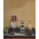 Bryson Copper by Warner Feathered Texture Wallpaper – Brewster Home Fashions 4183-4855