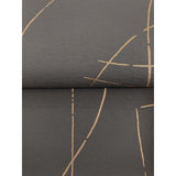 Enzo Pewter by Warner Abstract Wallpaper – Brewster Home Fashions 4184-4904