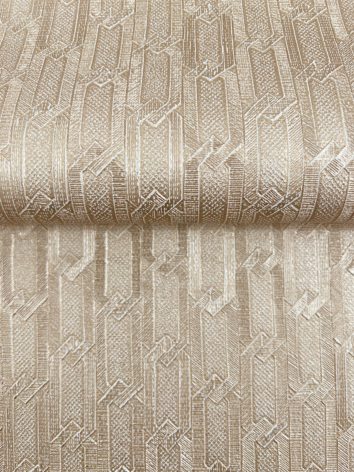 Wesley Brass by Warner Chain Wallpaper – Brewster Home Fashions 4184-4908