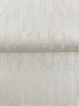 Wesley Pearl Chain by Warner Fabric Backed Vinyl Commercial Wallpaper – Brewster 4184-4910