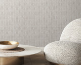 Wesley Silver by Warner Chain Wallpaper – Brewster Home Fashions 4184-4912