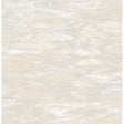 Nyla Silver Metallic Scribble Wallpaper by Warner, 50.5-in x 90-ft roll