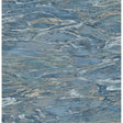 Warner Nyla Indigo Metallic Scribble Wallpaper 4184-4915