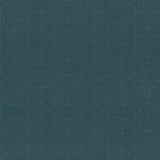 Braxton teal geometric commercial vinyl wallpaper, 54 in. wide with linear chevron pattern