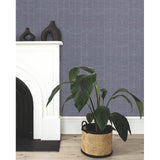 Braxton Blue by Warner Geometric Wallpaper – Brewster Home Fashions 4184-4920