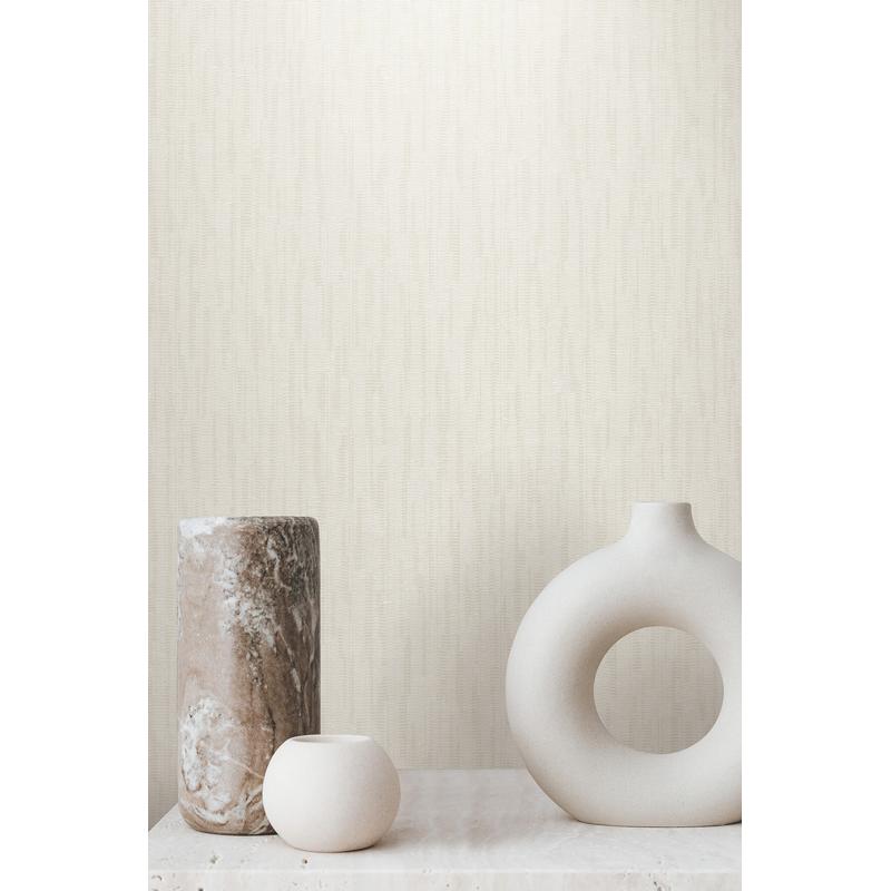 Orson Silver by Warner Ribbed Wallpaper – Brewster Home Fashions 4184-4929