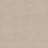 Close-up of Warner Orson Khaki Ribbed fabric backed vinyl wallpaper texture in neutral khaki.