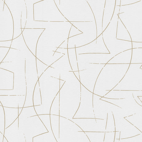Enzo Ivory Abstract Wallpaper sample 4184-4931