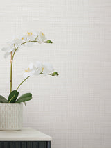 Malik White by Warner Netting Wallpaper – Brewster 4184-4942
