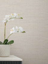 Malik Taupe by Warner Netting Wallpaper – Brewster Home Fashions 4184-4943
