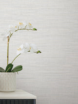 Malik Light Grey by Warner Netting Wallpaper – Brewster Home Fashions 4184-4944