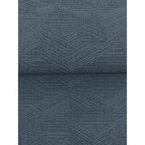 Naila Indigo by Warner Geo Weave Wallpaper – Brewster 4184-4952