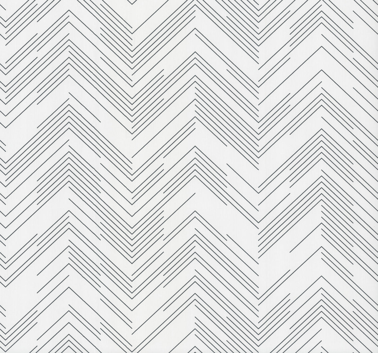 Kian Charcoal Modern Chevron Wallpaper pattern detail