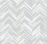 Kian Charcoal Modern Chevron Wallpaper pattern detail