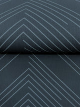 Kian Indigo by Warner Modern Chevron Wallpaper – Brewster Home Fashions 4184-4956