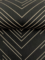Kian Black by Warner Modern Chevron Wallpaper – Brewster Home Fashions 4184-4957