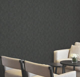Naila Denim Geo Weave Wallpaper by Warner Commercial Sidewall – Brewster Home Fashions 4184-4958
