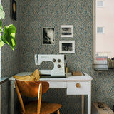 KRYDDHYLLAN Mineral by Boråstapeter Botanical Wallpaper – Schumacher 4187