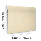 Elijah Wheat Texture Wallpaper in Wheat by Chesapeake Kitchen and Bath Collection Non Woven Unpasted Transitional Sidewall - 4191-83010