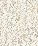 Laverne Neutral Wildflowers Wallpaper by Chesapeake - 4191-83017