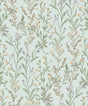 Laverne Aquamarine Wildflowers Wallpaper by Chesapeake - 4191-83018