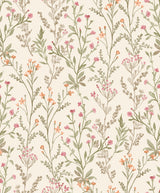 Laverne Green Wildflowers Wallpaper by Chesapeake - 4191-83019