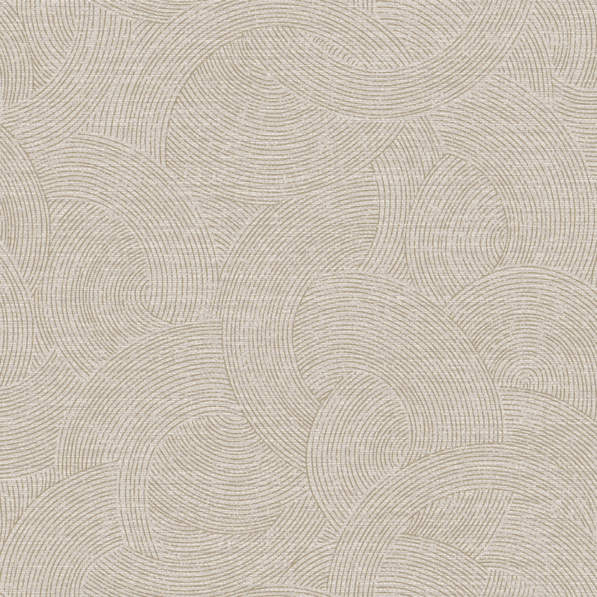 Harrison Pewter Swirling Geometric Wallpaper by Chesapeake - 4191-83022