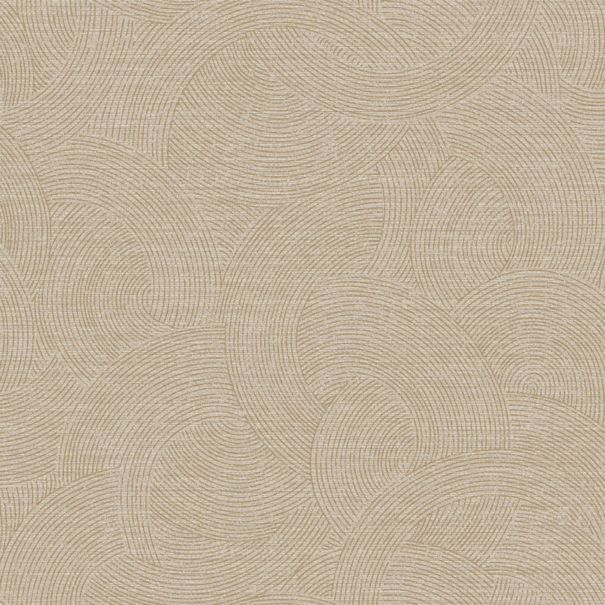 Harrison Taupe Swirling Geometric Wallpaper by Chesapeake 4191-83023