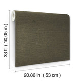 Harrison Charcoal Swirling Geometric Non Woven Unpasted Strippable Wallpaper by Chesapeake Kitchen and Bath 4191-83024