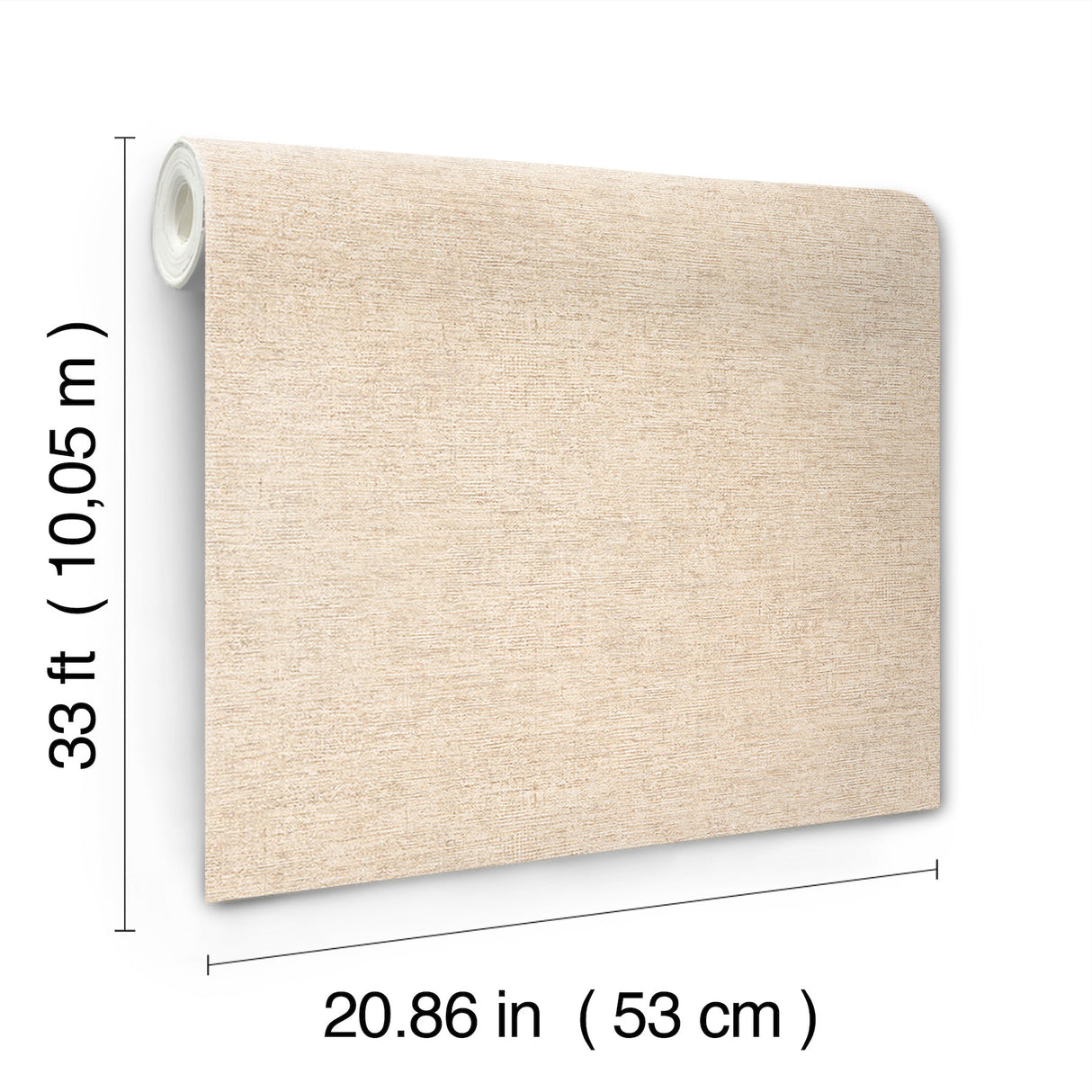 Tansy Neutral by Chesapeake Distressed Texture Vinyl on Non Woven Scrubbable Strippable Wallpaper Kitchen and Bath - 4191-83038