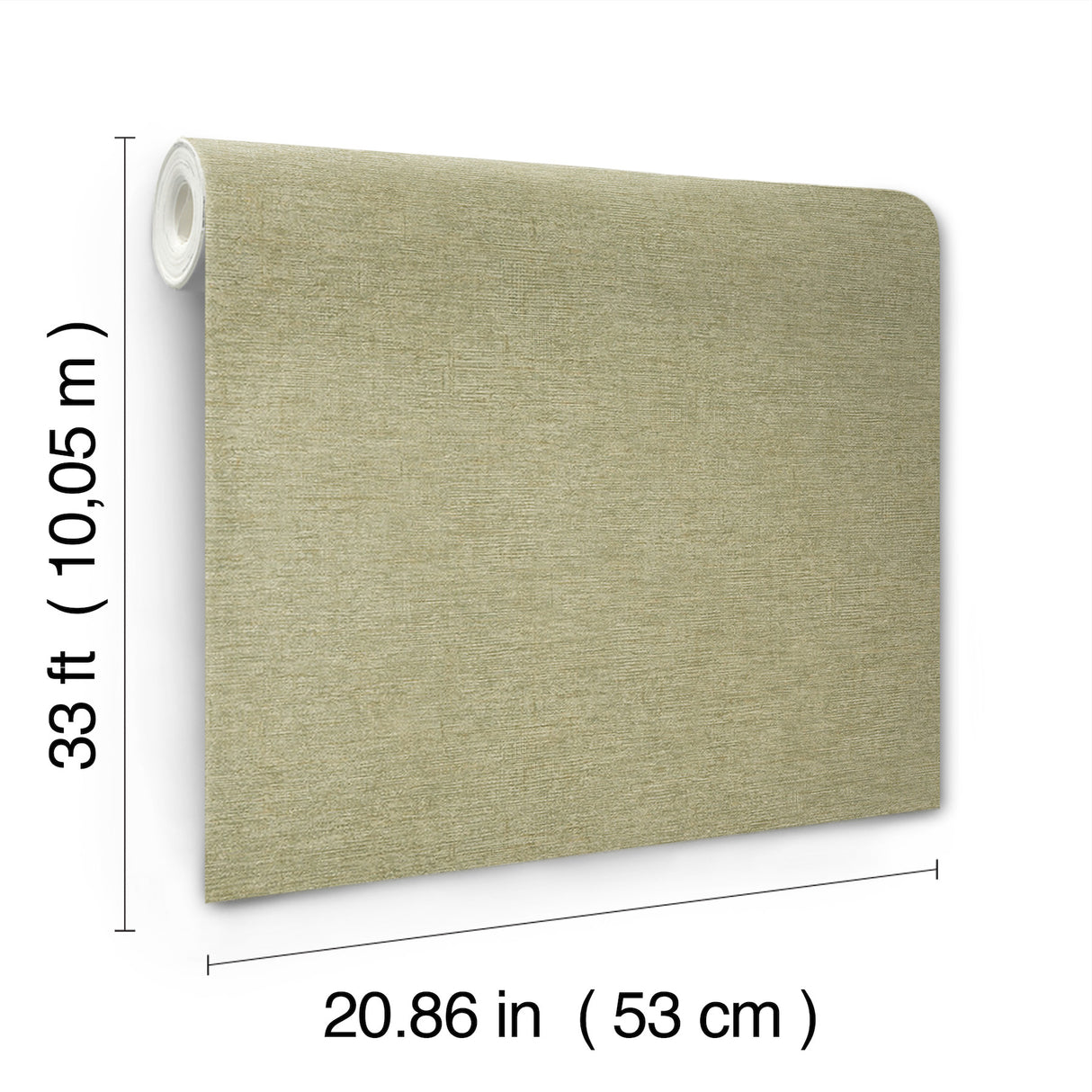 Tansy Green Distressed Textured Industrial Vinyl Non-Woven Wallpaper by Chesapeake Kitchen and Bath Collection 20.9in x 33ft - 4191-83041