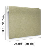 Tansy Green Distressed Textured Industrial Vinyl Non-Woven Wallpaper by Chesapeake Kitchen and Bath Collection 20.9in x 33ft - 4191-83041