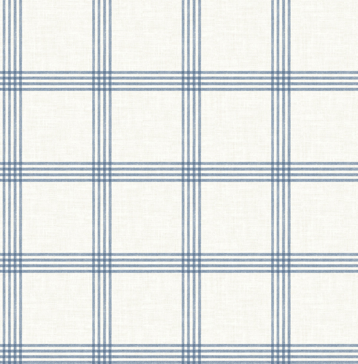 Twain Denim Plaid Wallpaper by Chesapeake - 4192-26993