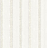 Mandevilla Beige Vine Stripe Wallpaper by Chesapeake - 4192-27691